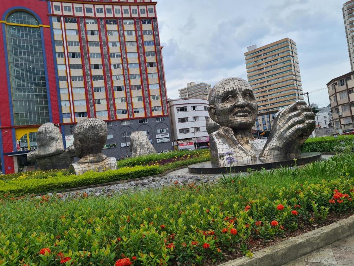 Apartamento Completo No Boqueirao Praia Grande Екстер'єр фото